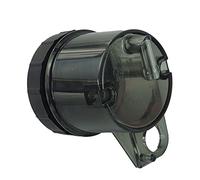 GZYF Serbatoio del freno anteriore ABS per moto, cilindro, 1 pezzo, serbatoio dell'olio fluido per per per per per Tutti i modelli, Nero