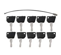 GZYF Set di 10 chiavi, chiavi sostituiscono 14607 701/45501 per Direct per Gehl, per Hamm Hang per Rayco Sky Trak