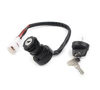 GZYF Sostituzione del set di blocco dell'interruttore a chiave a 4 pin per Grizzly 600 YFM600 1998 1999 2000 2001 Atv