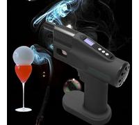 GZYHDC Cocktail Bubble Maker Kit, Flavor Blaster, USB di Ricarica Cocktail Bubble Fumi Pistola per Cocktail, Vino, Formaggio (Nero)