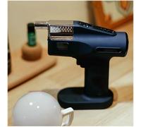 GZYHDC Fumatore di Cocktail, Cocktail Bubble Maker, Fumatore Portatile della Cucina Fuma Pistola, Schermo A LED, USB Ricaricabile