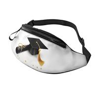 GZYL Bella palla di riso stampato Fanny Pack/Waist Bag Casual Chest Bag, Congratulazioni Laurea, Taglia unica