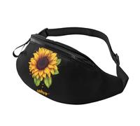 GZYL Il modello del camuffamento ha stampato il sacchetto del petto casuale del marsupio/marsupio, Benedetto essere chiamato girasole, Taglia unica