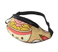 GZYL Marsupio da caccia con stampa selvaggia volante, marsupio casual quotidiano, Delizioso dolce Ramen, Taglia unica