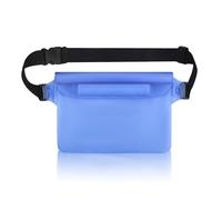 GZYULAN 1 Pezzi Marsupio Impermeabile,Borsa Impermeabile,Borsa Impermeabile Mare,Marsupio Impermeabile Uomo,per Nuoto,Rafting,Campeggio,Escursionismo,Pesca,Con Cinturino Regolabile,22 * 15.5cm(Blu)