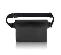 GZYULAN 1 Pezzi Marsupio Impermeabile,Borsa Impermeabile,Borsa Impermeabile Mare,Marsupio Impermeabile Uomo,per Nuoto,Rafting,Campeggio,Escursionismo,Pesca,Con Cinturino Regolabile,22 * 15.5cm(Nero)
