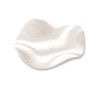 GZYYANG Vassoio Portaoggetti in Ceramica Bianco - Design Moderno per Casa, Corridoio, Tavoli e Camera - Svuotatasche Decorativo