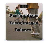 GZYZXP Bilancia Pesapersone Personalizzata, Display a LED, per Misurazione di Pesa Persone, Bilancia Pesapersone Digitale, Personalizzate la Bilancia con Foto, Testo e Colori