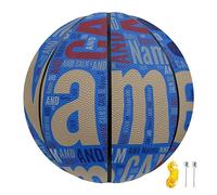 GZYZXP Palloni da Basket Personalizzate, Basket Personalizzato, Interno All'aperto Strada Pallone da Basket, Basket con Il Tuo Nome sopra, Ideale Come Regalo per Figlio da Mamma papà