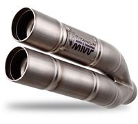 H.062.SDG - Terminale Scarico Mivv SPORT DOUBLE GUN Titanio HONDA CB 500 F (16-)