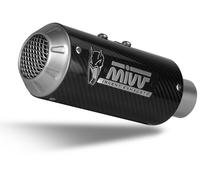 Terminale Scarico MIVV MK3 Carbonio per HONDA CB 500 F 2019 > 2023