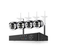 H.265 8CH 3MP 5MP Di Telecamere Di Sicurezza Wireless Human Detect P2P Color Night Vison Videoregistratore Kit Di Sorveglianza P2P(4T,8CH NVR 4 Cam 3MP)
