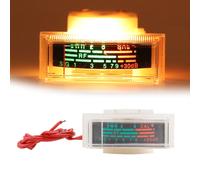 H-319 VU Meter Bianco 39mm x 18mm Indicatore Volume Audio 14V 40mA Retroillumina