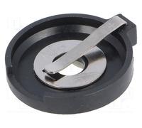 H: 5,9mm CR2430,DL2430 Zoccolo Nr batt: 1 orizzontale,THT