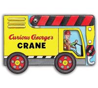 H.A. Rey Curious George's Crane: Mini Movers Shaped Board Boo (Libro di cartone)