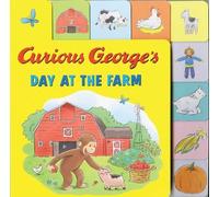 H. A. Rey Curious George's Day at the Farm Tabbed Lift-the-Fl (Libro di cartone)