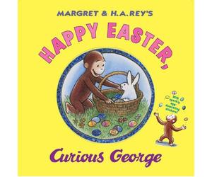 H. A. Rey Happy Easter, Curious George: Gift Book with Egg-De (Copertina rigida)