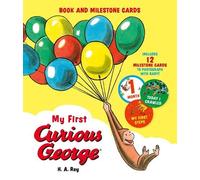 H. A. Rey My First Curious George (Book and Milestone Cards) (Libro di cartone)