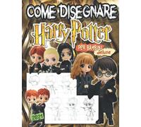 H́arry Ṕotter Come disegnare: Jumbo H́arry Ṕotter 2021-2022 edizione disegno libro in stile Chibi per i bambini