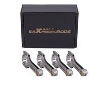 H beam Bielle Con Rods 144mm for BMW S14 E30 M3 ARP 2000 3/8" Connecting Rods