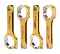 H Beam ConRods Connecting Rods Bielle for Audi A3 A4 A6 TT 1.8T ARP 2000 3/8"