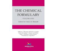 H. Bennett The Chemical Formulary, Volume 24 (Copertina rigida)