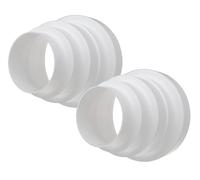 H&C VENT 2 Riduttori universali per condotti di ventilazione in PVC, diametro 80, 100, 120, 125, 150 mm, elemento del sistema di circolazione dell'aria in più dimensioni