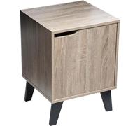 H confort xl comodino mix naturale ceda, beige