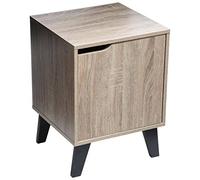 H confort xl comodino mix naturale ceda, beige
