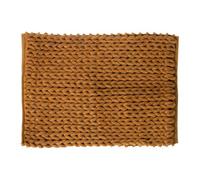 H confort xl tappeto spesso 50x75 malto, tabacco