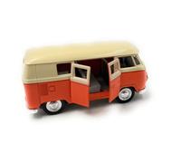 H-Customs Bulli T1 Bus 1963 Bulli Modellino Auto Prodotto su licenza 1:34-1:39 Arancione
