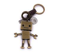 H-Customs Robot con ciondolo in metallo a forma di chiave d'oro a bocca