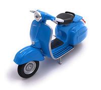 H-Customs Vespa Scooter Roller Cruiser Prodotto con Licenza 1: 34-1: 39 Blu