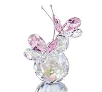 H&D HYALINE & DORA - Statuetta decorativa a forma di farfalla, in vetro artificiale, fatto a mano, confezione regalo
