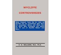 H. D. Williams Wycliffe Controversies (Tascabile)