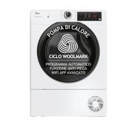H DRY 350 Asciugatrice 9 Kg a Pompa di Calore Wi Fi Bluetooth Aquavision Easy