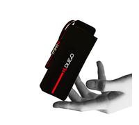 H.DUE.O Ombrello Tascabile [Solo 17 Cm] con Cupola Large. Ombrello Ultra-Leggero da Viaggio, Ombrello Portatile Piccolo Resistente Asciugatura Rapida [TRAVEL] (NERO)