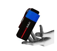 H.DUE.O Ombrello Tascabile [Solo 17 Cm] con Cupola Large. Ombrello Ultra-Leggero da Viaggio, Ombrello Portatile Piccolo Resistente Asciugatura Rapida [TRAVEL] (BLU)