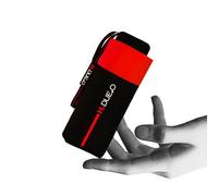 H.DUE.O Ombrello Tascabile [Solo 17 Cm] con Cupola Large. Ombrello Ultra-Leggero da Viaggio, Ombrello Portatile Piccolo Resistente Asciugatura Rapida [TRAVEL] (ROSSO)