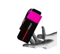 H.DUE.O Ombrello Tascabile [Solo 17 Cm] con Cupola Large. Ombrello Ultra-Leggero da Viaggio, Ombrello Portatile Piccolo Resistente Asciugatura Rapida [TRAVEL] (FUXIA)