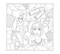 H DUPONT DUPCOUPW113C - Un cuscino di seta da appendere - Tessuto 100% seta - 40x40cm - Tendenze