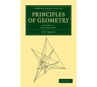 H. F. Baker Principles of Geometry (Tascabile)
