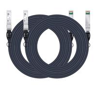 H!Fiber.com 2pack Cavo DAC SFP+ 10Gb/s, 7m (23ft), Cavo Twinax SFP+ in Rame Diretto passivo 10GBase-CU, per Cisco SFP-H10GB-CU7M, Ubiquiti, Netgear e Altri Switch e NIC Aperti