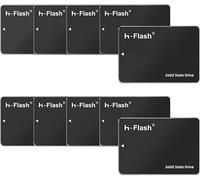 H-Flash SSD da 256 GB, confezione da 10, unità a stato solido interna da 2,5 pollici per laptop, SATA III 6 Gb/s, velocità di lettura fino a 550 MB/s, compatibile con PC desktop o laptop, NAND TLC 3D
