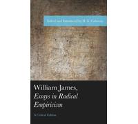 H. G. Callaway William James, Essays in Radical Empiricism (Copertina rigida)