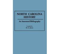 H. G. Jones North Carolina History (Copertina rigida)