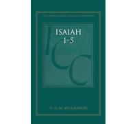 H.G.M. Williamson Isaiah 1-5 (ICC) (Copertina rigida)