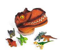 H GROSSMAN HGL SV20962 - Testa di T-Rex XL con 6 grandi dinosauri