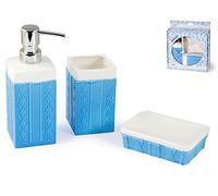 Dispenser per il bagno 3 Pezzi Ceramica Amalfi Arredo Bagno