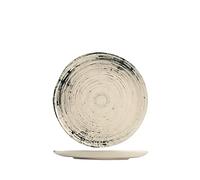 H&H 3241403 Piatto Frutta Silk, Stoneware, 21 cm